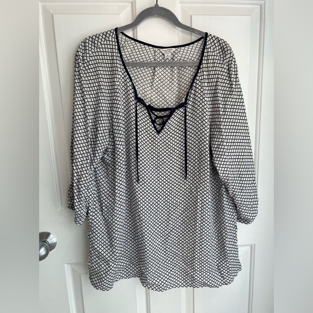 Nautica Tunic Blouse